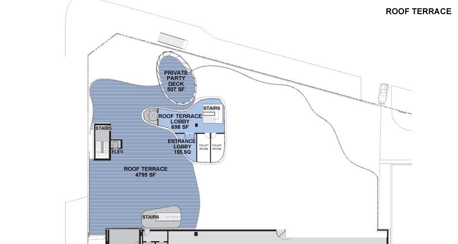 Roof Terrace Floor Plan