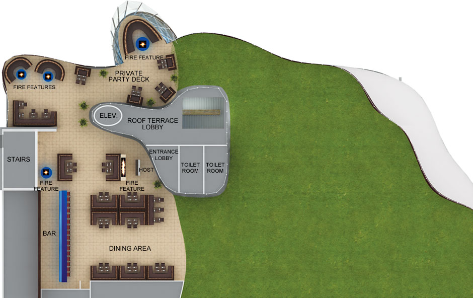 Roof Terrace floor plan
